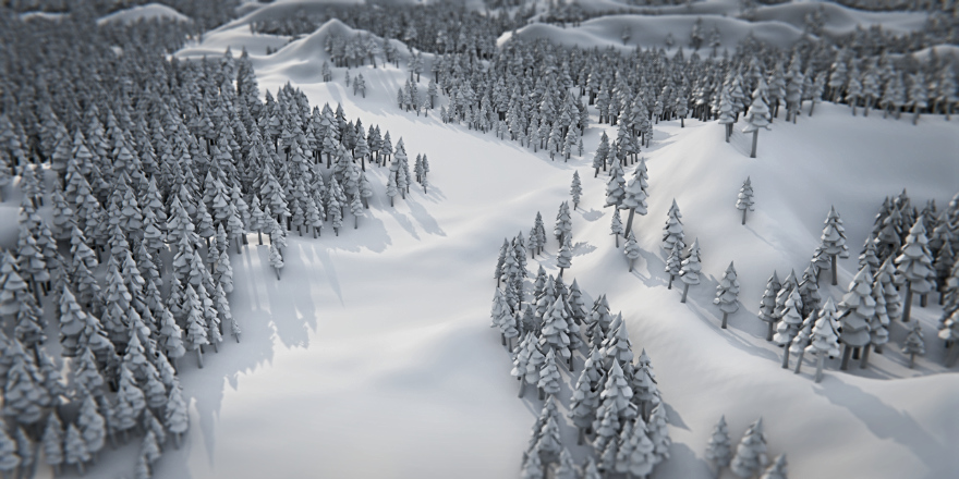 Instance scattering in blender